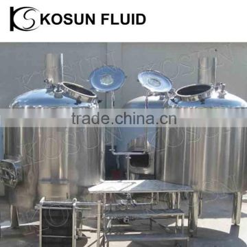 Stainless steel food grade industrial beer brewing equipment                        
                                                Quality Choice