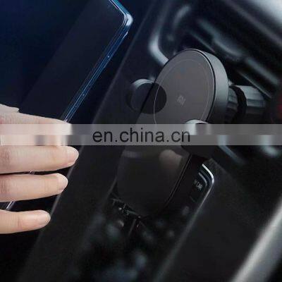 Xiaomi Mi 20W Max Qi Wireless Car Charger Auto Pinch With Intelligent Infrared Sensor Fast Charging Car Phone Holder photo-5