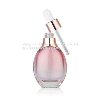 50g High End Cosmetic Glass Bottle 120ml Empty Bottle of Fashionable Skin Care Products photo-3