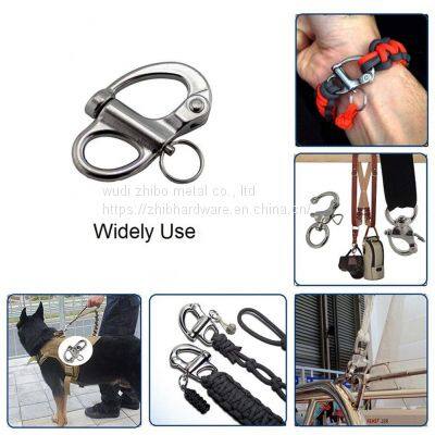 304/316 Stainless Steel Fixed Eye Snap Shackle photo-5