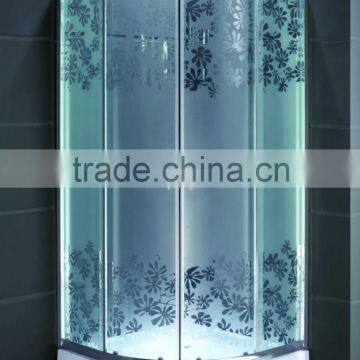 Factory supplier sliding open style 6mm tempered glass shower enclosure