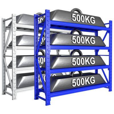 Shelves 100KG 3 layer 120*40*200cm  grey and white heavy duty shelves wholesale storage clothing express warehouse storage shelving