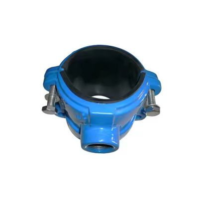 ISO2531 EN545 Ductile Iron Pipe Fitting Pipe Saddle Clamp for PVC/PE/DI Pipe