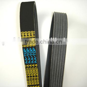 Ribbed poly V belt