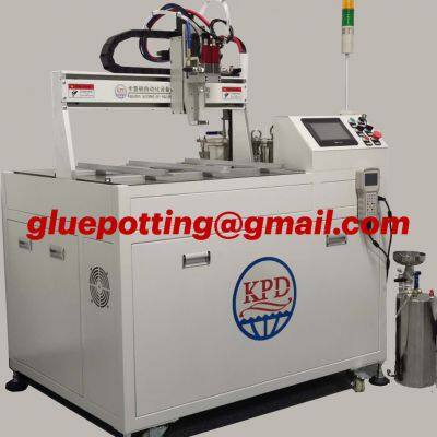 Automatic Production Line Gluing System 2 Part 2 Component AB Part Silicone Epoxy Polyurethane Glue Potting Machine