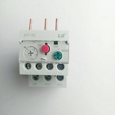 LS Official genuine Thermal Overload Relay MT-32 3H 0.14A/0.21A/0.33A/0.52A/0.82A/1.3A/2.1A/3.3A/5A/6.5A/7.5A/8.5A/11A/15A/19A/21.5A/27A/34A