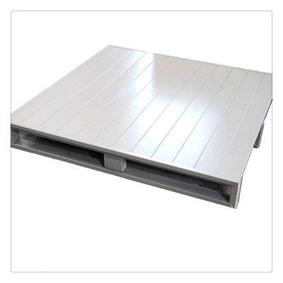 Blue Warehouse Cargo Stainless Steel Pallet Racking Single Faced