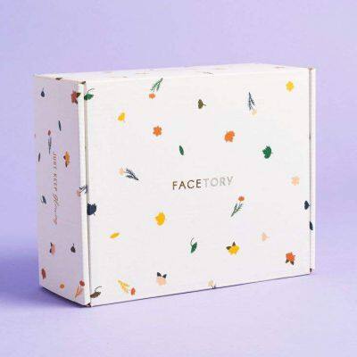 Gift Shipping Mailing Box Eco Corrugated Paper Mailer Box Packaging for Skincare/Beauty/Cloth Packing photo-2