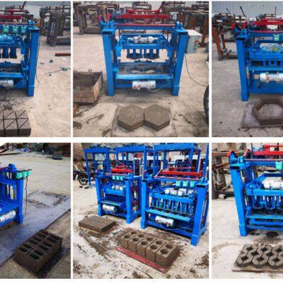Hydraulic Press Clay Brick Building Block Machine for Interlocking Soil Bricks photo-2