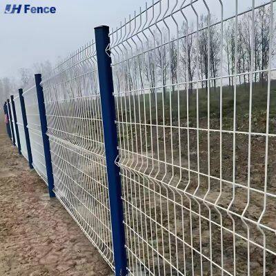 Outdoor Garden Fence Panel, maßgefertigt, hochwertig, sicherheitsorientiert, 3D gewölbtes Drahtgitterzaun
