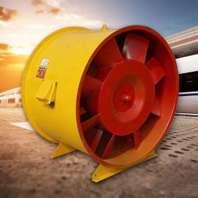 Аксиальный вентилятор для вытяжки дыма и пожарного воздуха