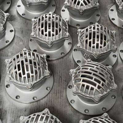 BS Standard PN10/16 DN40-DN400 Flange Stainless Steel 304 Foot/Bottom Valve With Stainless Steel Filter for Pump Check Valve photo-6