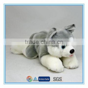 Custom siberian stuffed plush toy dog husky