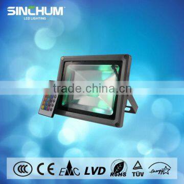rgb taiwan 50w motion sensor led flood lights