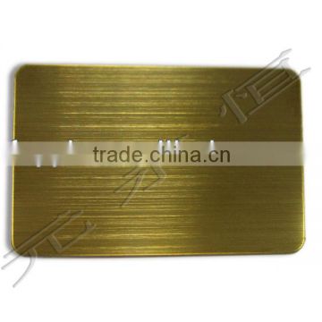 Antique Brass Plating Stainless Steel Sheet 304