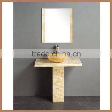 stainless steel legs free standing basic bathroom furniture/solid wood modern bathroom vanity/cabinetV-14176/AQUARIUS