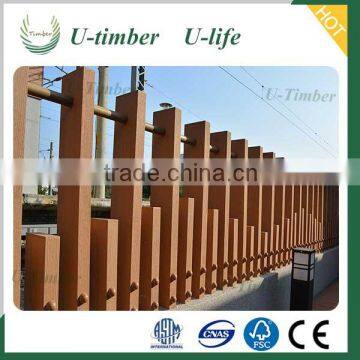 Wood Plastic Composite Fence Panels With Fine Made Accessories photo-3