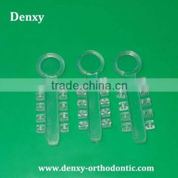 Denxy Star dental brackets rotation wedge orthodontic brackets clear Rotation Wedges