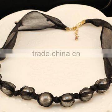 High Quality Popular Beautiful The Bride Jewelry Korea Pearl Wedding Romantic Sweet Jewelry Lace Necklace photo-5