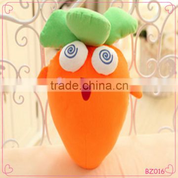 Custom Wholesale Soft Plush Vegetable Pillow Toys Cute Charming Pillow