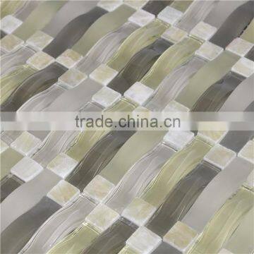 Thickness 8mm Glass Mosaic Tile photo-6