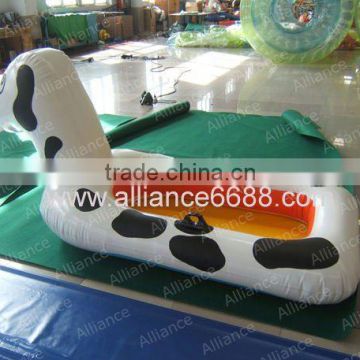 2014 dog inflatable cartoon boat cheap PVC boat inflatable boat