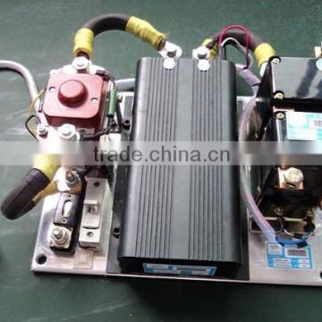 DC controller assembly for electric car