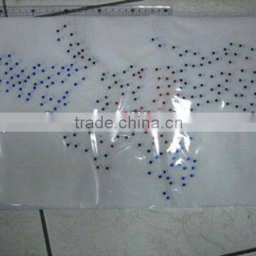 Hot Fix Iron on Appliques, Rhinestud Heat Transfer Aluminum MATERIAL