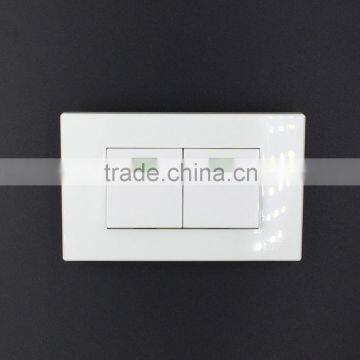 118 series 2 gang wall switch, 118 type 2 gang wall switch                        
                                                                                Supplier's Choice