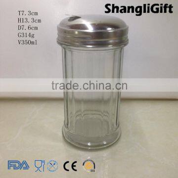 350ml Tall Glass Spice Storage Jar