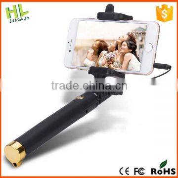 New Products Flexibile With Cable Take Pole Selfie Stick