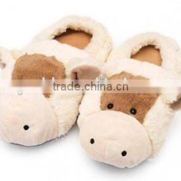 stuffed animal slipper/baby animal slippers/animal stuffed slippers