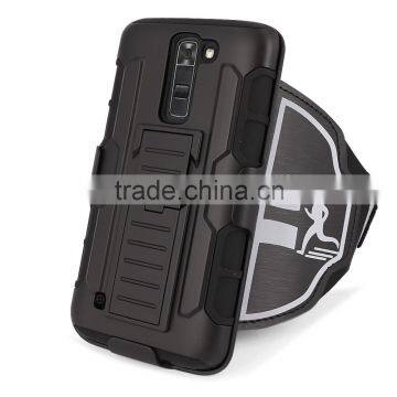 Sweatproof and Detachable Sports Armband,key and Credit Card Holder Dual Layers Protective for LG K7 photo-6