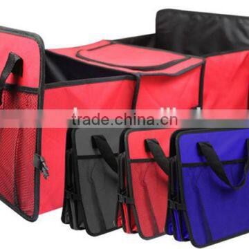 Car folding storage bag organizer cooler bag