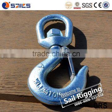 Galvanized Carbon Steel Drop Forged Lifting Hook photo-3
