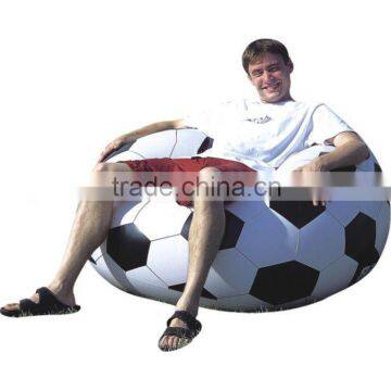 PVC Inflatable Sofa (Football Pattern)