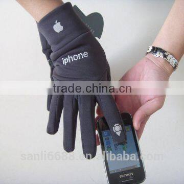 warm touch screen glove for iphone