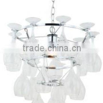 Modern Manpower Blown Glass Pendant Light photo-6
