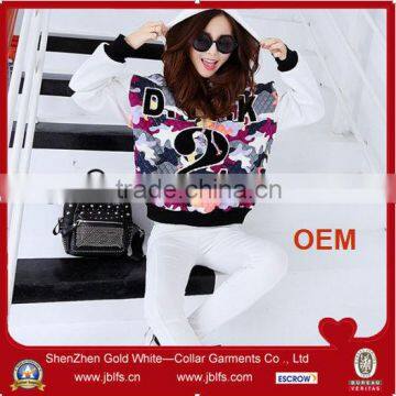 high quality custom korean fashion hoodies for women