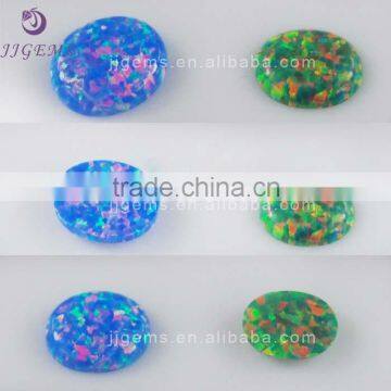 factory price loose oval synthetic opal stone price