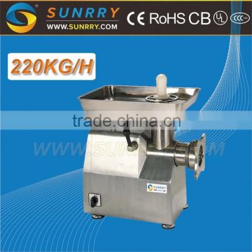 Power and efficient commercial industrial stainless steel meat grinder machine with CE certificate