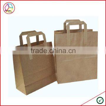 High Quality Brown Paper Bags With Handles Wholesale