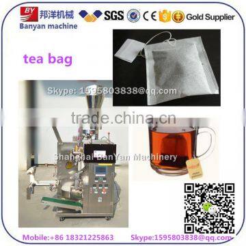 High speed Automatic tea bag with thread and tag packing machine