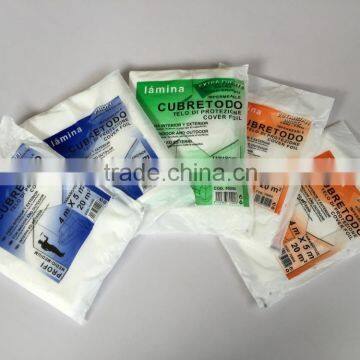 Plastic Drop Sheet/ Dust Cover/ Pre-taped Auto Paint Masking Film photo-4