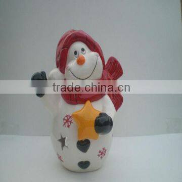 Ceramic Christmas Candlestick Welcome OEM Design photo-2