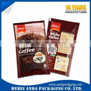 Moisture Proof Heat Sealing Cocoa Powder Plastic Packaging Bag/ Laminated Plastic Zipper Bag for Whey Protein Powder Packaging