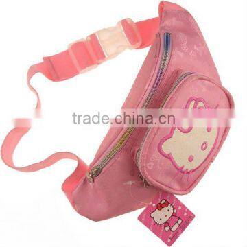 pink kids waist bag