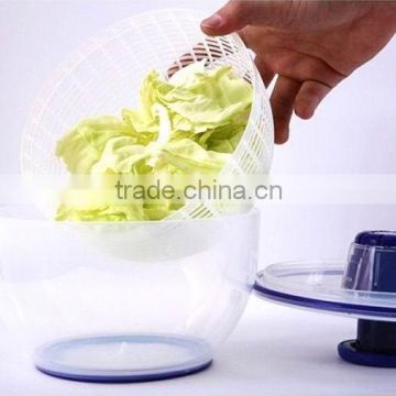 PP+TPR 20.7*13*13 Kitchen tools plastic salad spinner/vegetable spinner/salad maker/food dehydrator