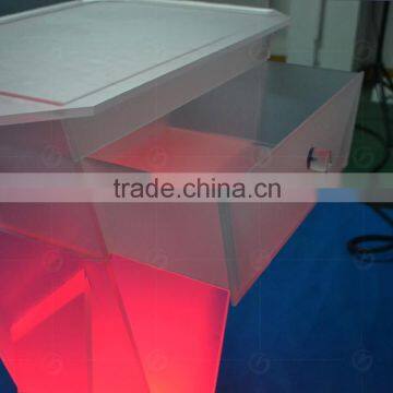 Customized Led Bar Table,acrylic Lectern Podium With Drawers photo-6