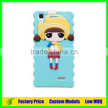 High quality sex girl Silicone 3d phone case mobile cover for Oppo R7s cell phone case back cover